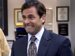 Michael Scott Cringe