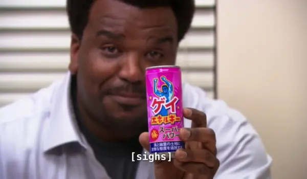 Darryl Energy Drink Meme