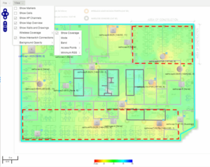 Access Point Wi-Fi Coverage Map