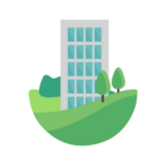 Network survey for building icon